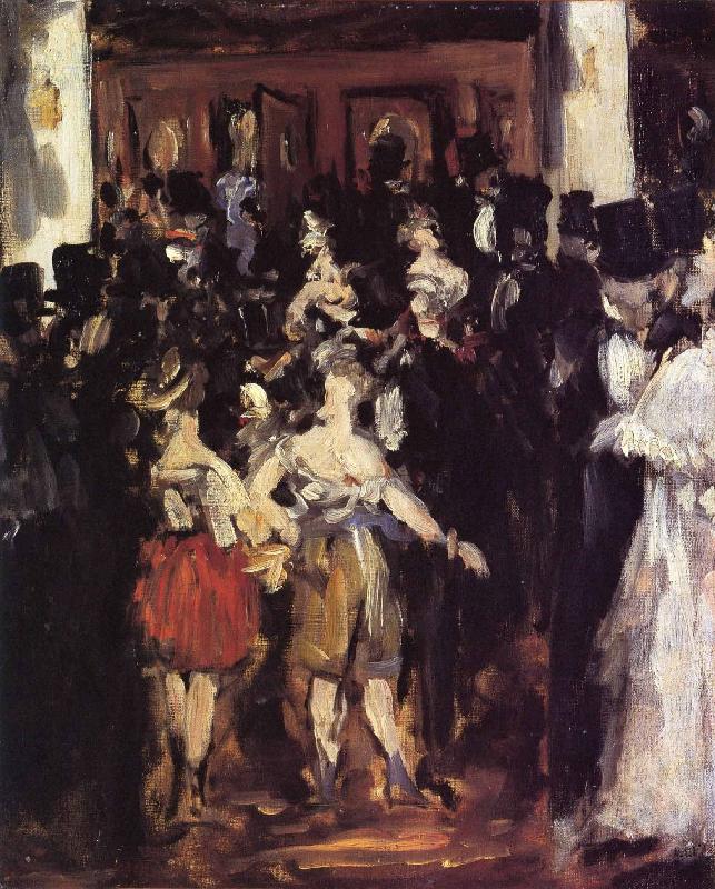 Edouard Manet Le bal de lOpera